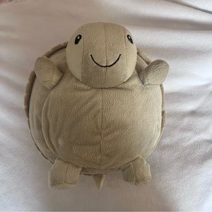neutral turtle plush